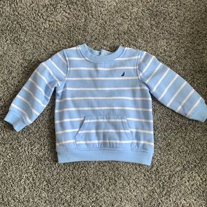 Baby Nautica Light blue and white Sweatshirt